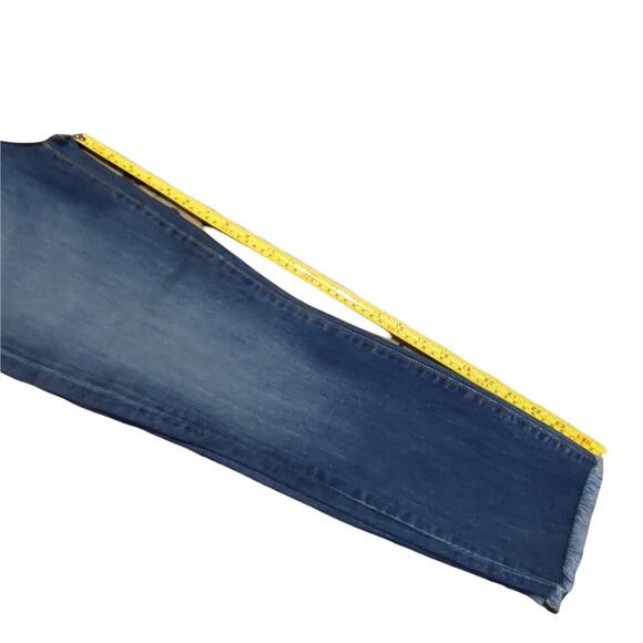 PARKER SMITH FRAYED HEM BOMBSHELL SKINNY JEANS DARK WASH WOMEN'S SIZE 29 - Picture 15 of 16